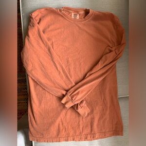 Comfort Colors Men's Terracotta Long Sleeve Shirt